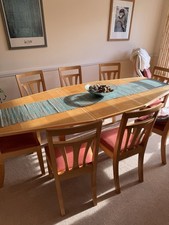 Maple 8 Seater Dining Table And Chairs - Bespoke Furniture Maker Simon Harrison