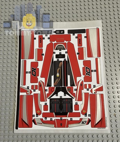 Lego technic sticker sheet - technic,