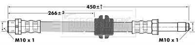 Borg beck bbh6762 brake - borg,