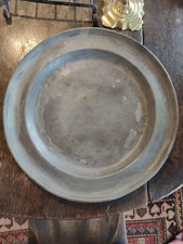 17th.C Large Antique Pewter