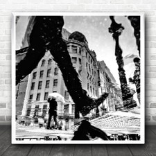Reflection Upside-Down Puddles