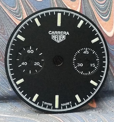 Vintage valjoux watch - watch, black