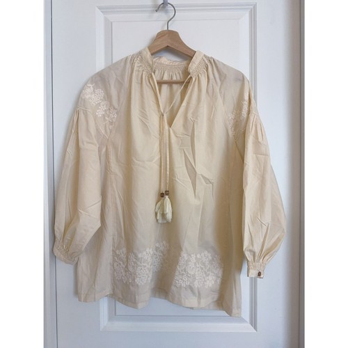 Ivory cotton mulberry silk - cotton,