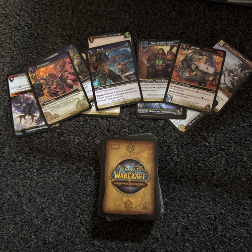 World warcraft trading card - world,