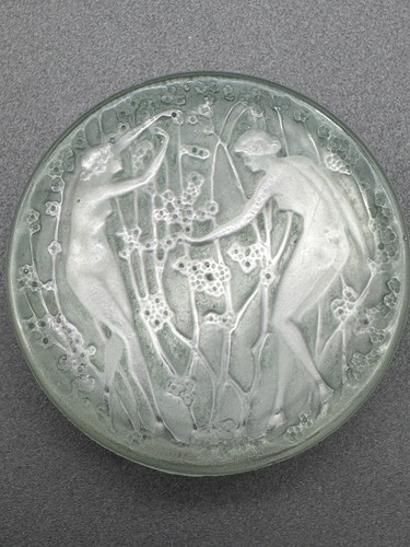 Glass box two figures - glass,