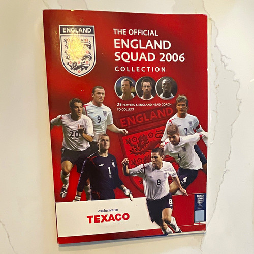 Texaco official england - texaco, squad