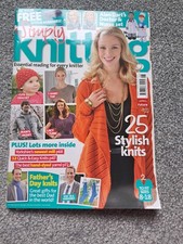 Simply Knitting Issue 81 June 2011 Alan Dart Doctor & Nurse Set Pattern