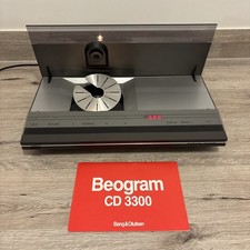 Vintage 1986 Bang & Olufsen BEOGRAM CD 3300 & Manual FULLY WORKING Beautiful VGC