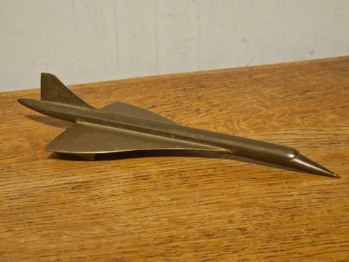 Vintage solid brass concorde - vintage,