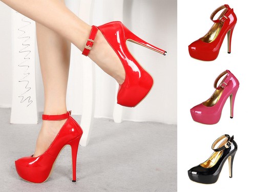 Men pumps drag queen ankle - men's,