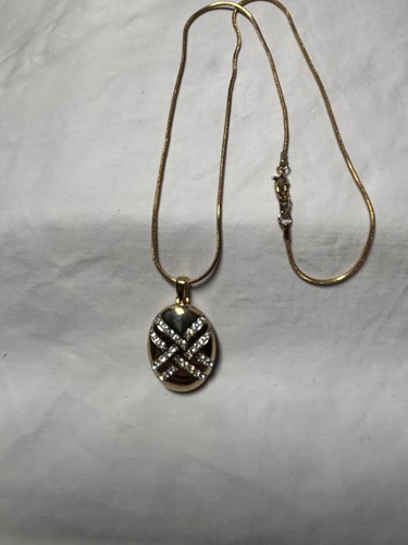 Vintage gold plated and