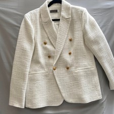 Mint Velvet White Boucle