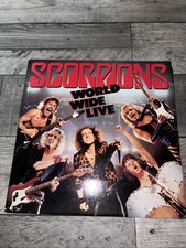 Scorpions - World Wide Live - 12” Vinyl Record 2x LP - 1985 EMI Harvest UK Rock