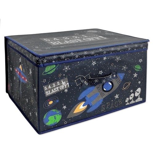 Large folding toy box - large,