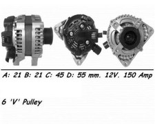 WAI Alternator for Citroen C5