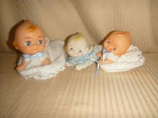 3 Vintage Christmas Cupie