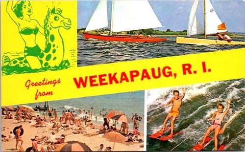 Postcard greetings from - postcard,
