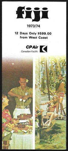 Vintage brochure fiji canadian - brochure,