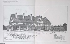 1903 : SEACROFT GOLF LINKS HOTEL, SKEGNESS. BREWILL C. BAILY, ARCHITECTS. AN ORI