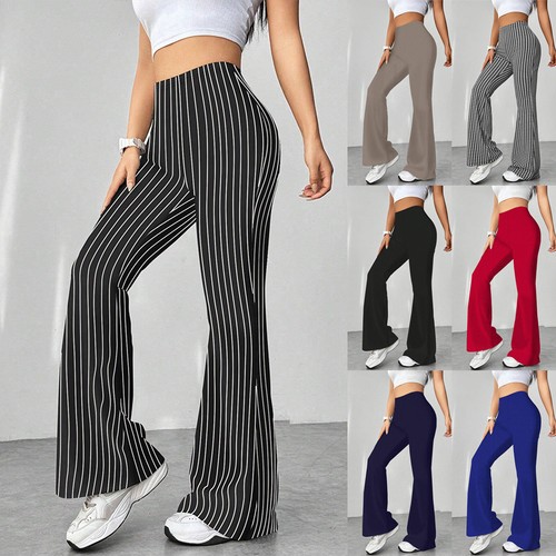 Women slim flared pants - uk,