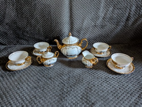 Vintage bavaria porcelain tea - vintage,