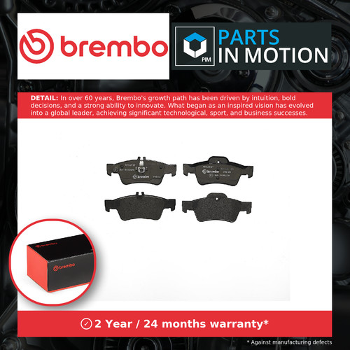 Brake pads set rear - brake,