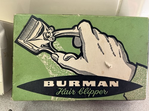 Vintage burman hair clippers - burman,