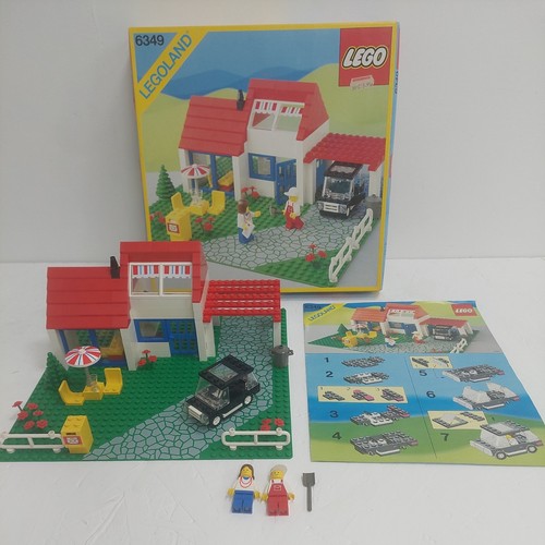 Vintage lego vacation - vacation, house