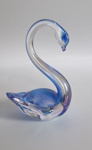 Heron glass iridescent swan - heron,