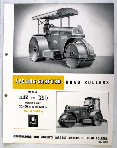 Aveling barford road - barford, rollers