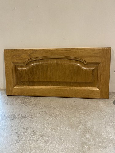 Golden oak kitchen door - golden, pan