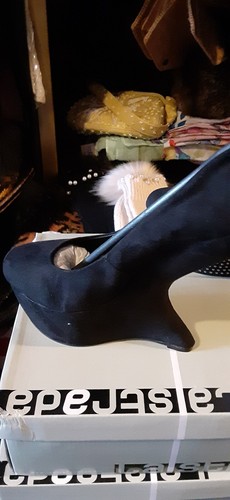 Strada black suede - la,