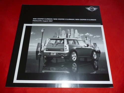 2007 mini clubman r55 - 2007,