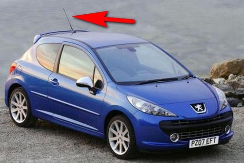 Peugeot 207 black - peugeot,