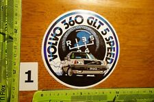 Old Sticker Traffic Car Volvo