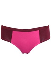 La Senza  size 8  Pink Contrast panelled hipster knickers stretchy Bright Pink