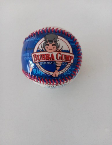Bubba gump souvenir baseball - gump,