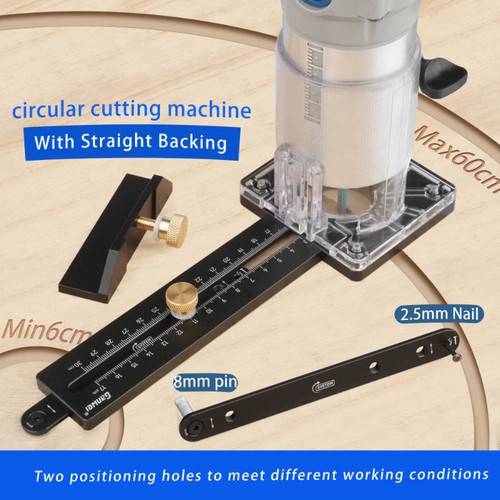 Woodworking circle cutting jig - circle,