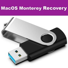 Apple MacOS Monterey Recovery Reinstallation Install USB