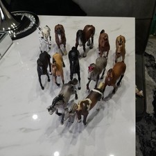 Schleich Horse Bundle Genuine..12 Horses..1 Donkey..Clydesdale.Andalusian...etc