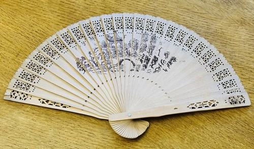 Japanese folding hand fan - japanese,
