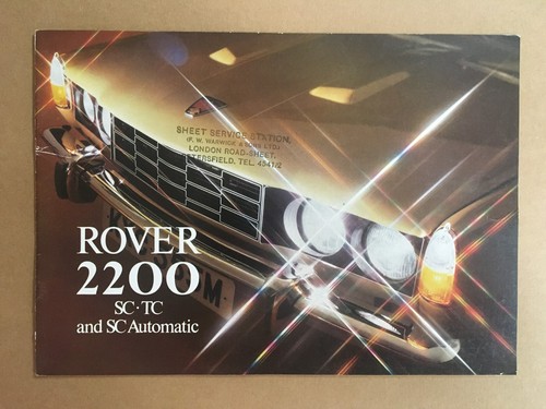 1973 rover 2200sc - 1973,
