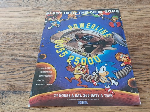 Vintage sega powerline phone - sega,