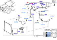 TOYOTA HILUX MK8 A/C Pressure