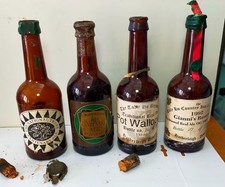 Mixed Empty beer bottles