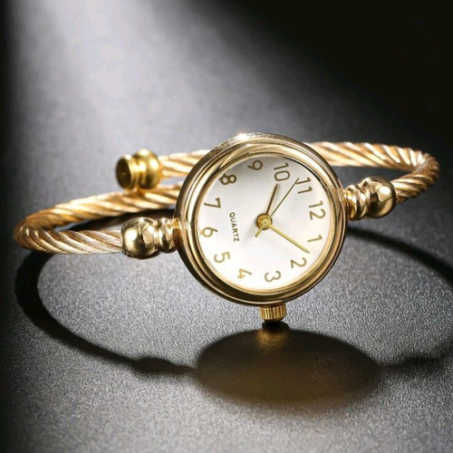 Women quartz analogue gold - quartz,