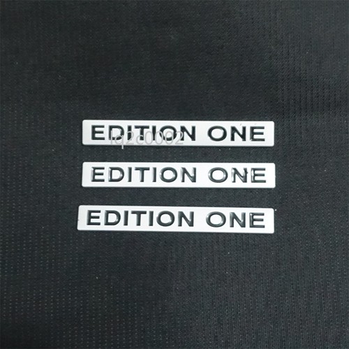 Matte silver edition one - 3x,