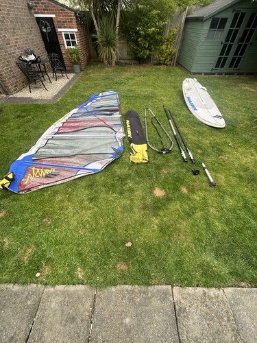 Naish windsurf board and sail - naish,