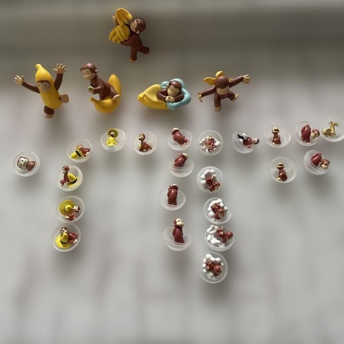 Curious george figure lot - george,