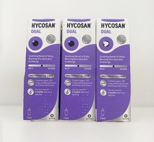 3x Hycosan Dual Eye Drops -